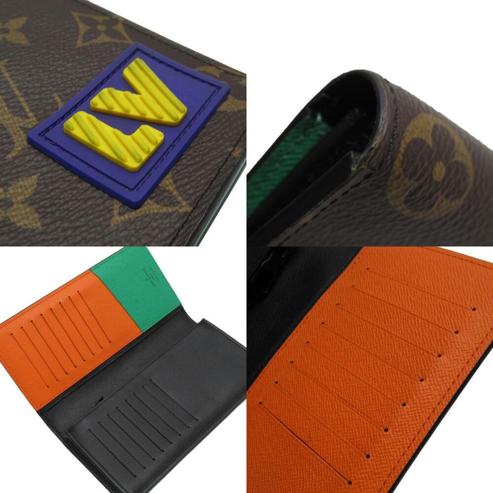 Louis Vuitton Monogram wallet brown canvas